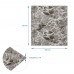 Самоклеющаяся декоративная 3D панель под кирпич черный мрамор 700x770x4мм (61-4)