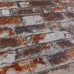 Самоклеюча 3D панель під червоно-білу катеринославську цеглу