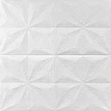 Самоклеющаяся 3D панель белая звезды 700x700x6мм Самоклеющаяся 3D панель белая звезды 700x700x6мм